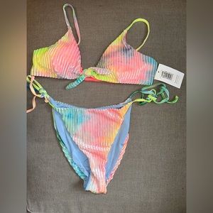 Dippin’ Daisy’s Velvet Tie Dye Bikini